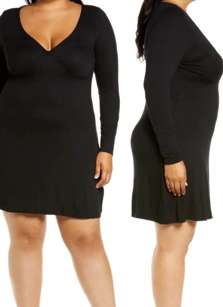 NWT bp (Nordstrom) Knit Little Black Dress